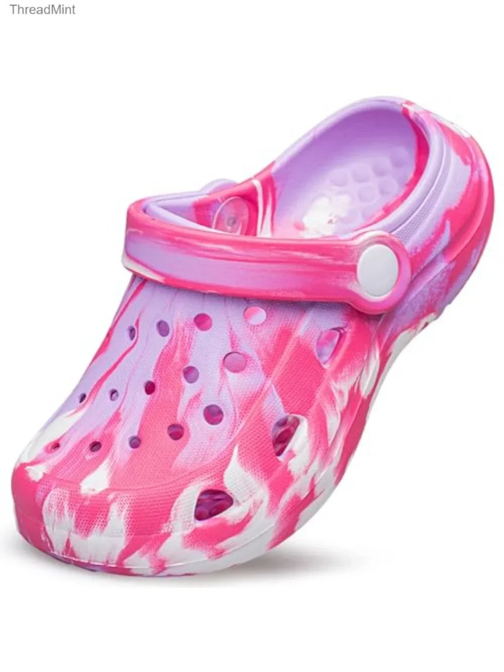 Kids Marbled Garden Clogs Toddler Boys Girls Lightweight EVA Slip On Water Shoes